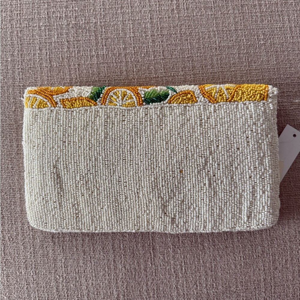 SOL AND MER Lemon Beaded Crossbody Clutch 🍋 🍋 🍋 - Picture 2 of 8